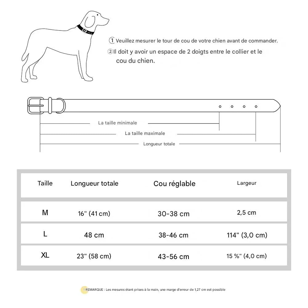 Collier chien|Red Boss™ - MyDoggy - Shop
