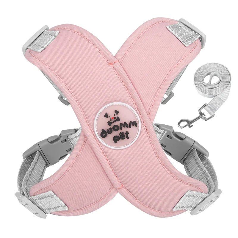 harnais chien Variante rose
