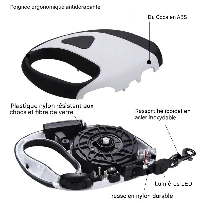 Laisse pour chien|LumiLaisse™ - MyDoggy - Shop