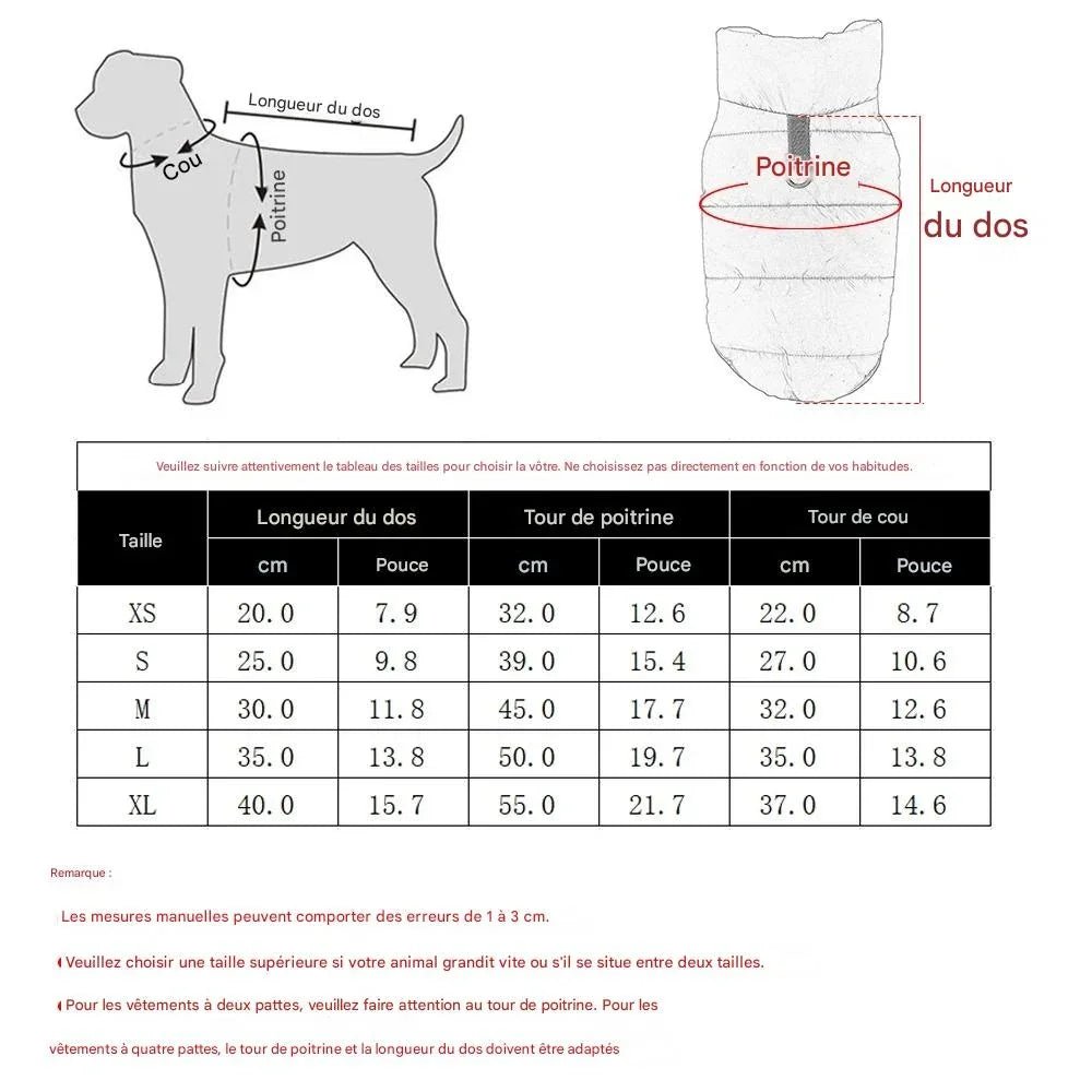 Manteau pour Chien | Imperméable Premium - MyDoggy-Shop
