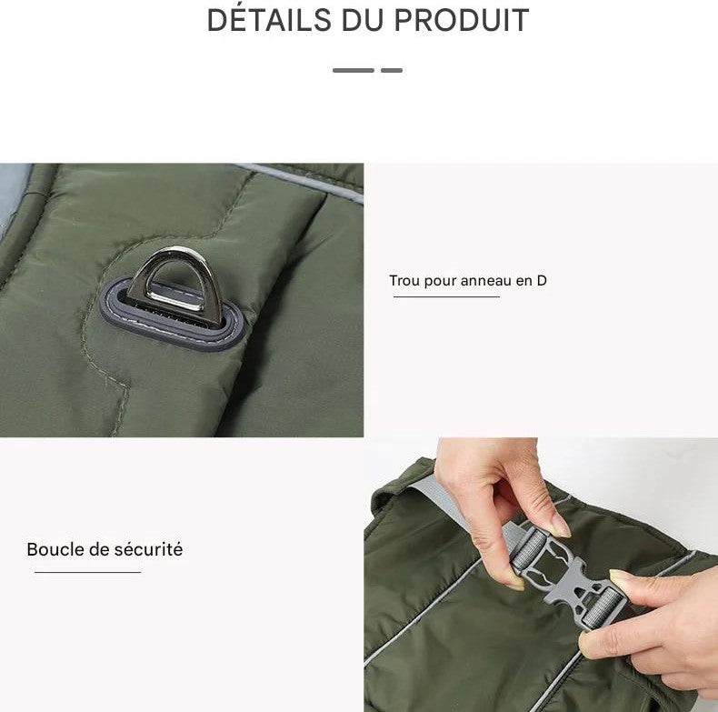 manteau pour chien imperméable pour les petites races