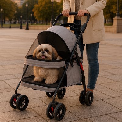 Poussette pour Chien | MobiConfortâą - MyDoggy - Shop