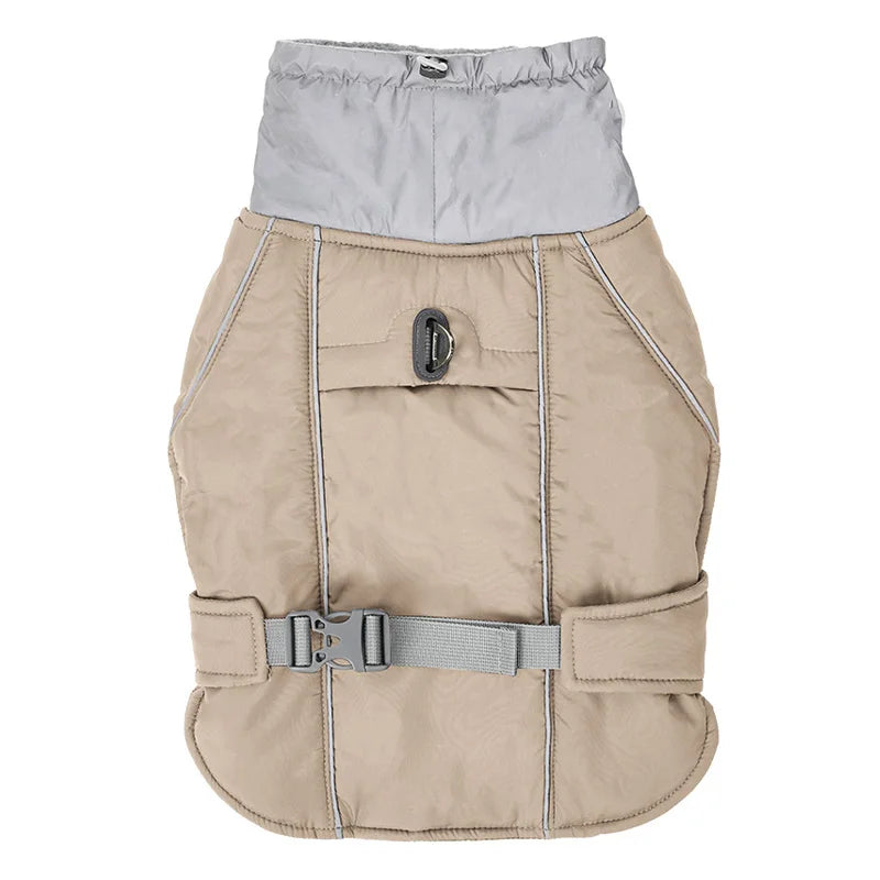 manteau pour chien beige