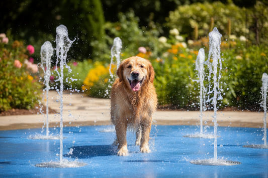 Chien et chaleur : comment les jeux aquatiques peuvent sauver votre été - MyDoggy-Shop