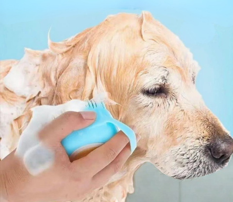 Care Bruch™ brosse silicone pour chien - toilettage doux et massage