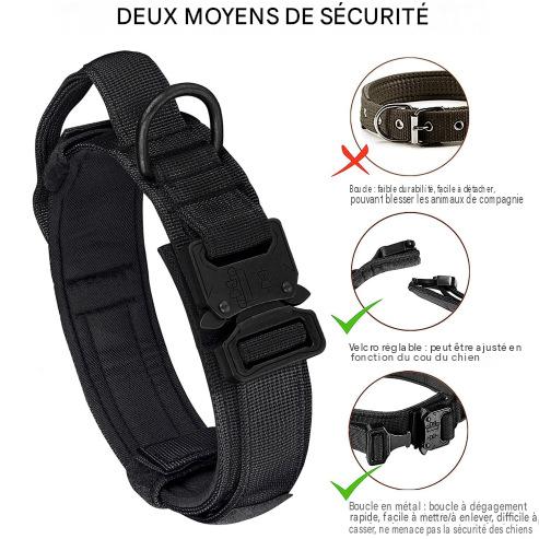 Collier Chien Tactique Nylon Renforcé | TactiCollar™ - MyDoggy-Shop