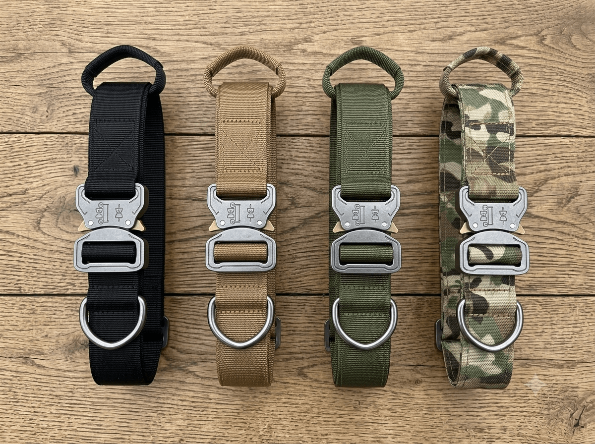 Collier Chien Tactique Nylon Renforcé | TactiCollar™ - MyDoggy-Shop