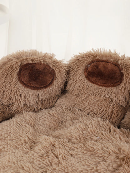 Coussin chien confortable et anti-stress chaud