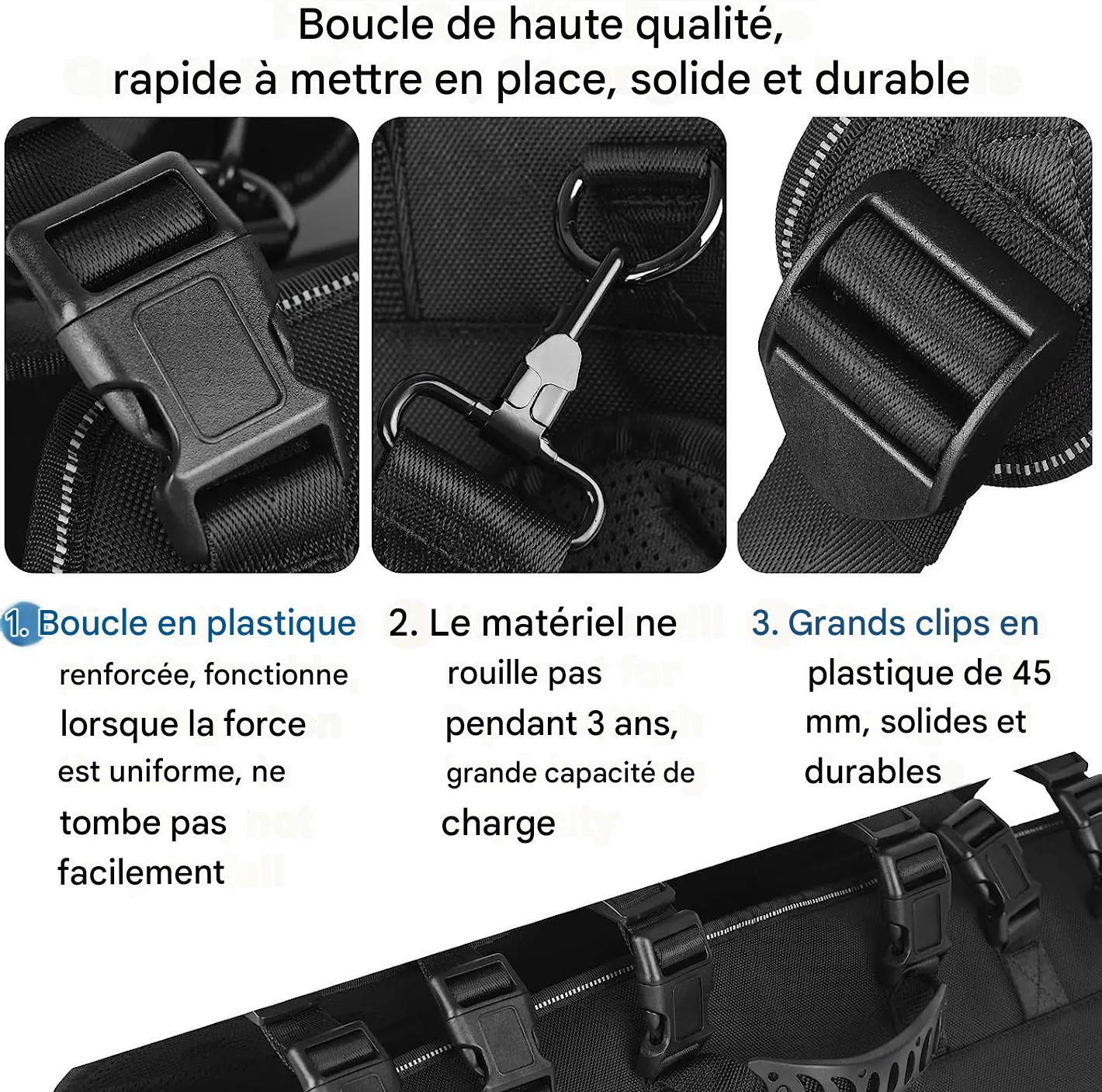 Harnais de levage pour chien matériau