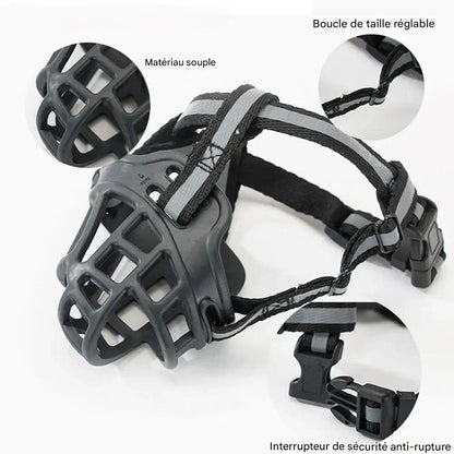 Muselière | Silicone Souple - MyDoggy - Shop