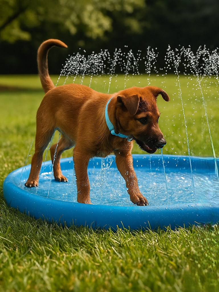 Piscine pour chien été