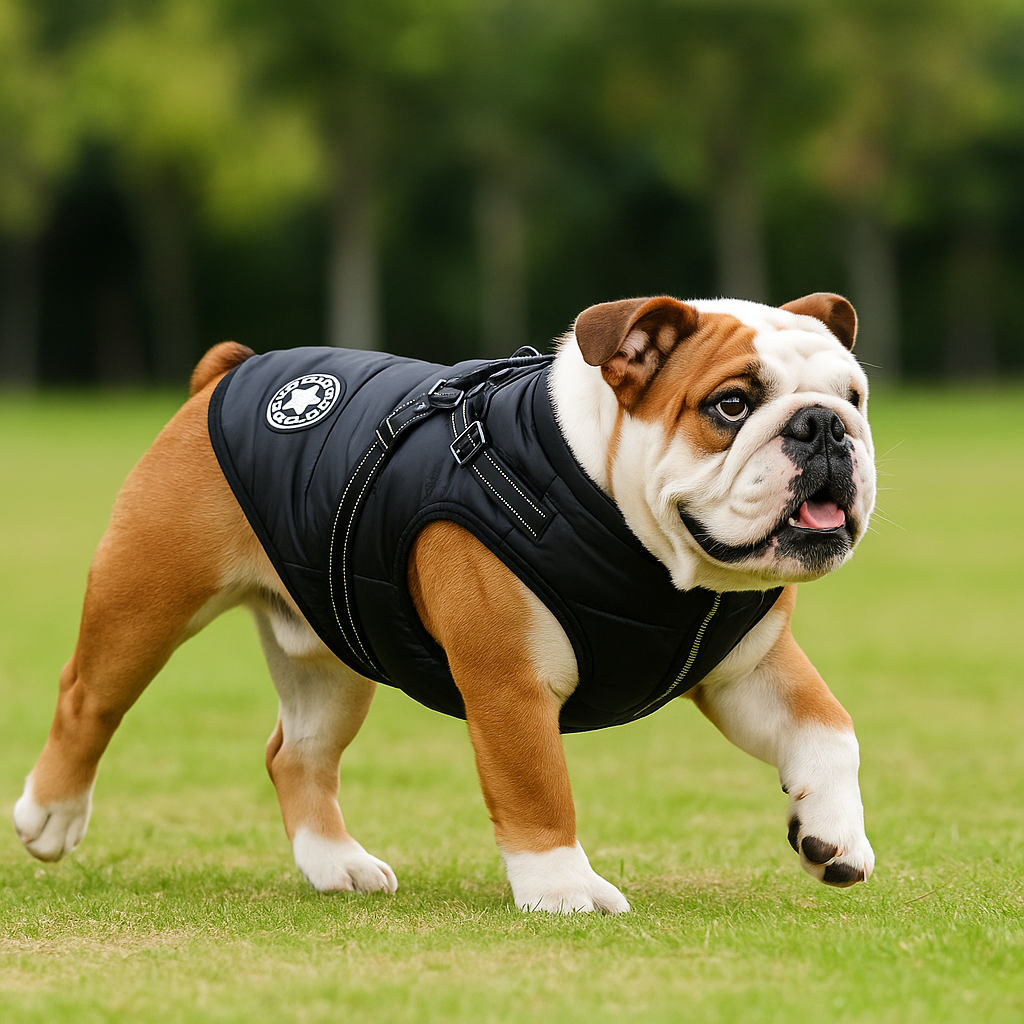 Manteau pour chien Bulldog - Manteau chien confortable pour races moyennes