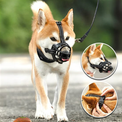 Muselière | Silicone Souple - MyDoggy - Shop