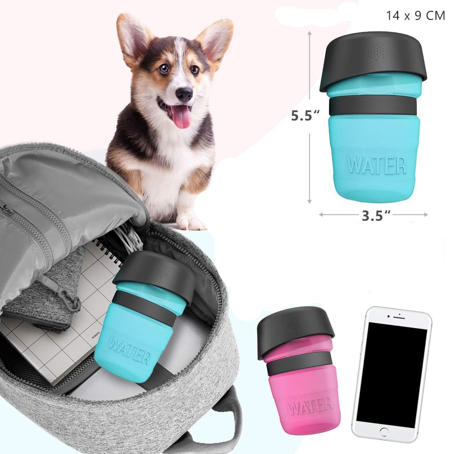 bouteille à eau pour chien pratique